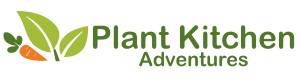 Plant Kitchen Adventures - Mobile Logo with Title